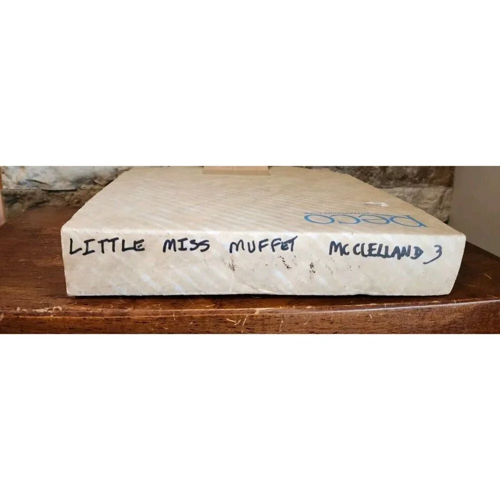 RECO 1981 Little Miss Muffet Plate Mother Goose John McClelland 3rd with COA